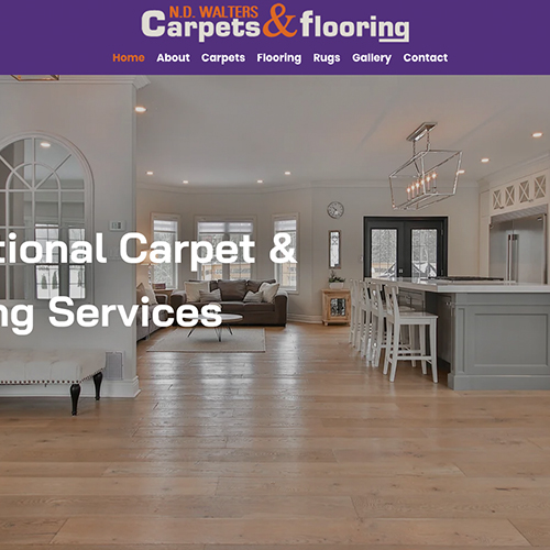 N D Walters Flooring Website