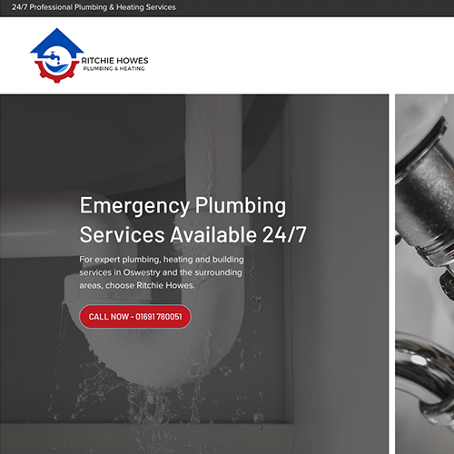 Ritchie Howes Plumbing Webiste